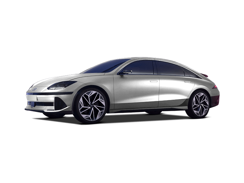 Hyundai IONIQ 6 in Curated Silver Metallic