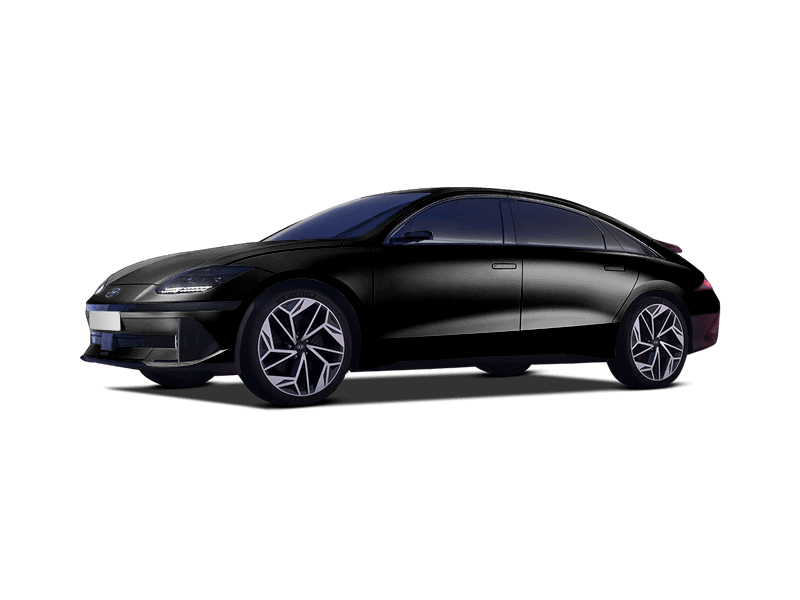 Hyundai IONIQ 6 in Abyss Black pareleffect