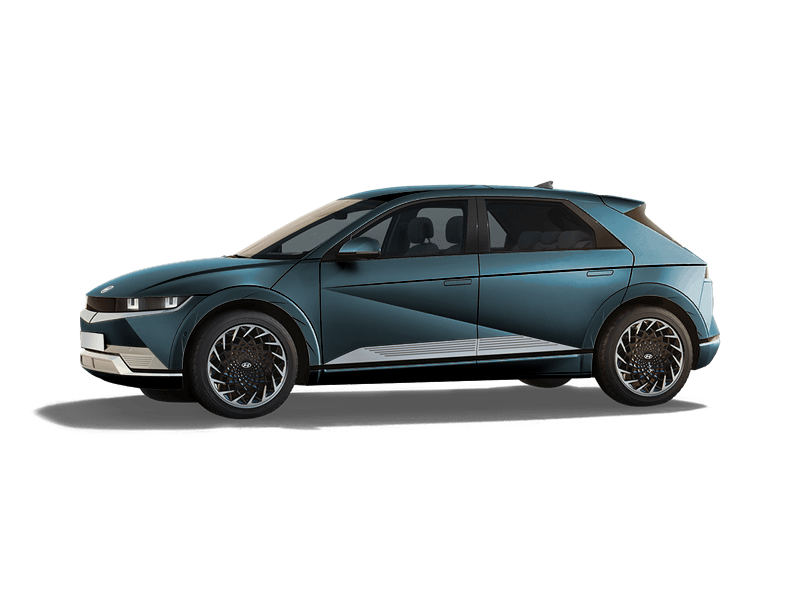 Hyundai IONIQ 5 in Digital Teal-Green Pearl Mica metallic